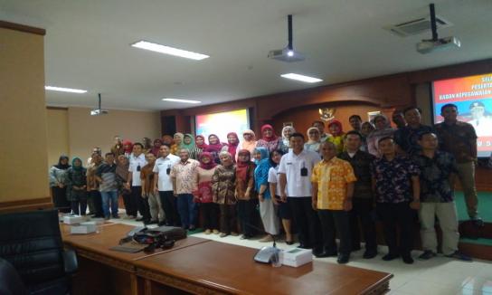 Kunjungan Badan Kepegawaian Daerah (BKD) Propinsi Jawa Barat ke BKPSDM Kab. Badung